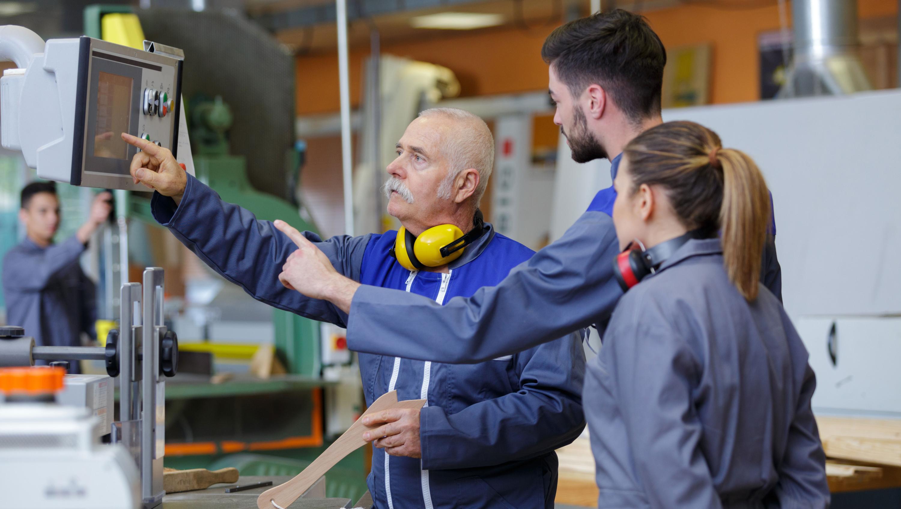 Instructor Training 2 Students in Manufacturing