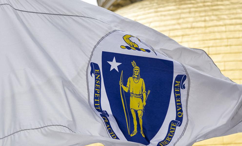 Massachusetts State Flag
